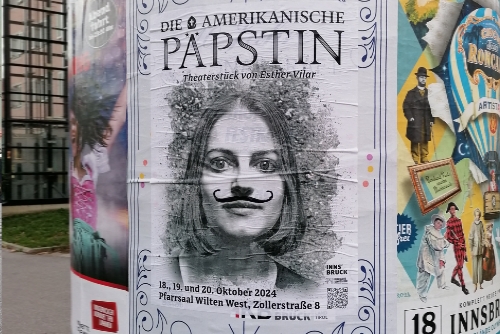 Plakate Liffassaeulen